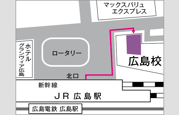 広島校地図